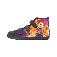 Load image into Gallery viewer, sayian Velcro High Top Canvas Kid's Shoes