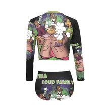 Load image into Gallery viewer, ThaLoudFamSwimSuit Long Sleeve Bikini Set