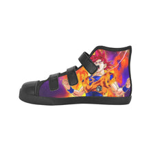Load image into Gallery viewer, sayian Velcro High Top Canvas Kid's Shoes
