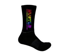 Load image into Gallery viewer, Hustle Socks (rainbow)