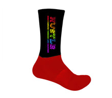 Load image into Gallery viewer, Hustle Socks (rainbow)