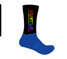 Load image into Gallery viewer, Hustle Socks (rainbow)