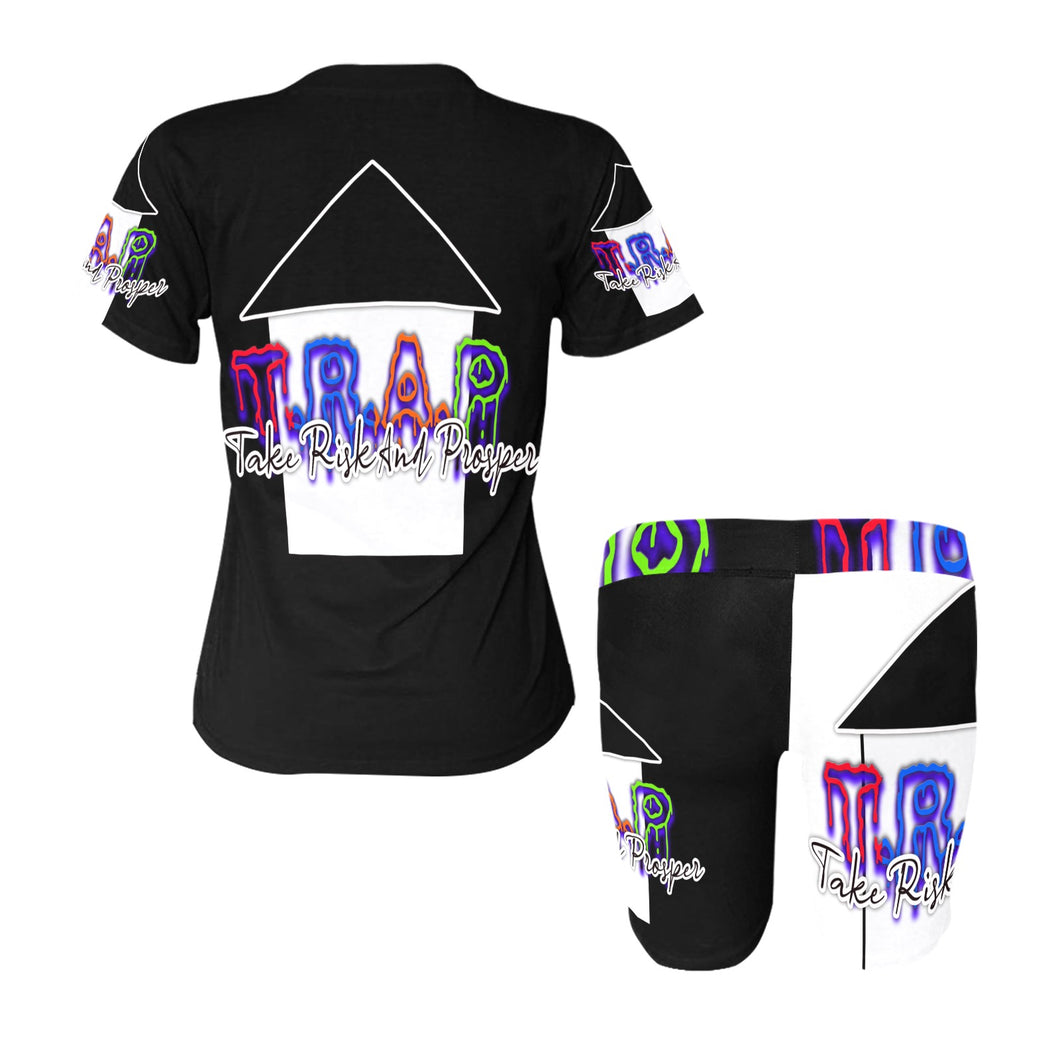 T.R.A.P Women's Short Yoga Set